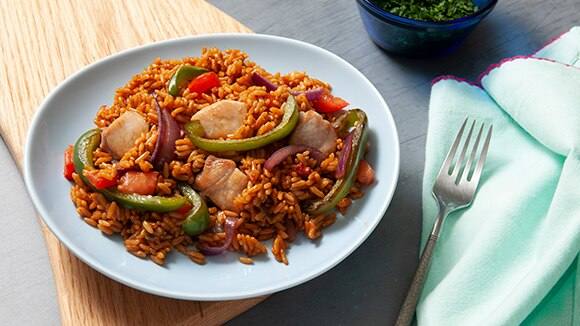 Paella Fácil con Pollo