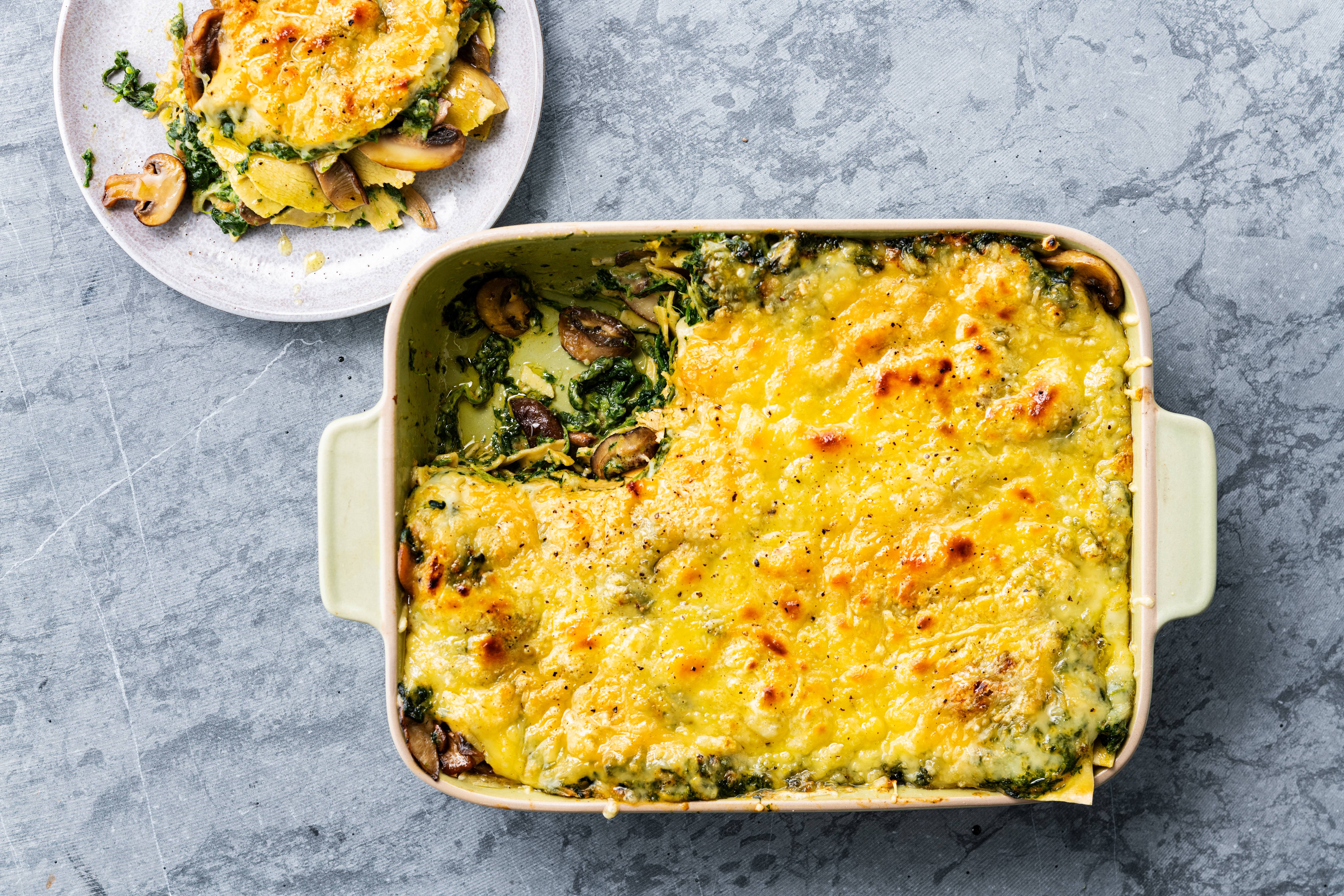 Knorr - Spinat Schwammerln Lasagne
