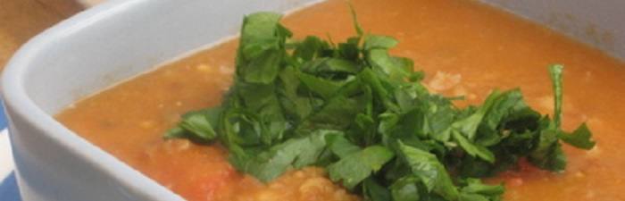 Coconut Lentil Lime Dhal