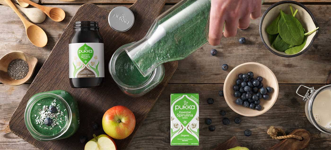 Spirulina Protein Smoothie