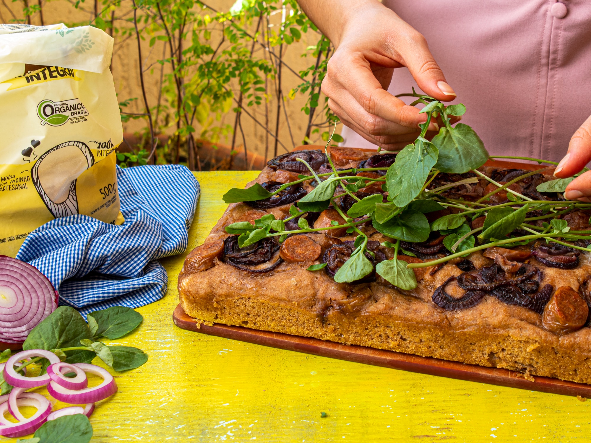 Focaccia Vegana