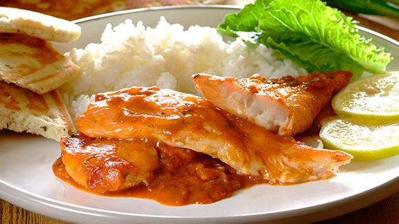 Simple Fish and Coconut Curry