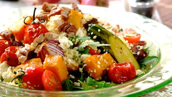 Couscous Salad with Roasted Vegetables