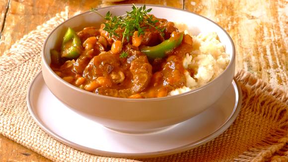 Lamb Neck and Bean Casserole