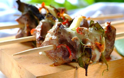 Greek Lamb Kebabs