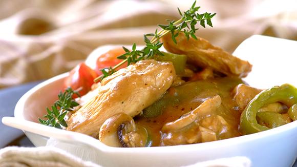 Chicken and Mushroom Stroganoff