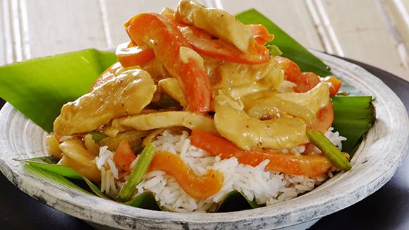 Honey Satay Chicken Stir Fry