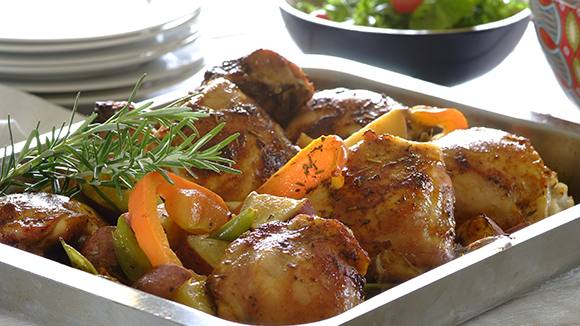 Portuguese-style chicken