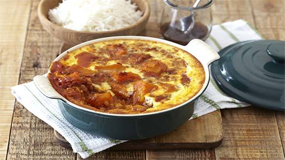 Lentil and Butternut Bobotie