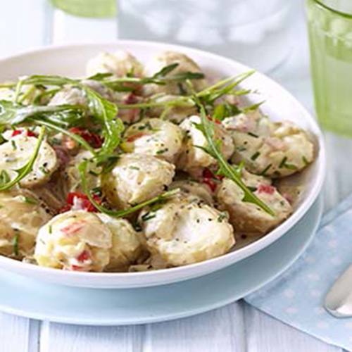 Warm Potato and Rocket Salad