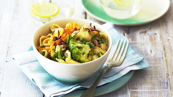 Broccoli and Bacon Pasta Bake