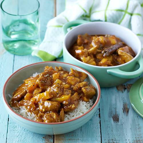 Pork and Pineapple Low Cost Curry