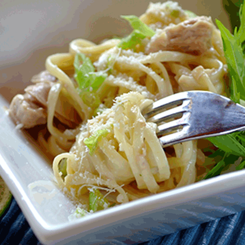 Creamy Tuna Carbonara