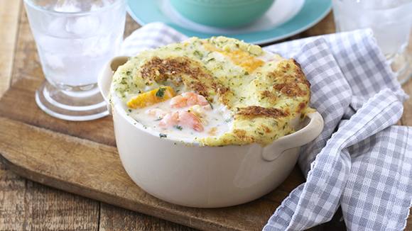 Prawn and Haddock Fish Pie