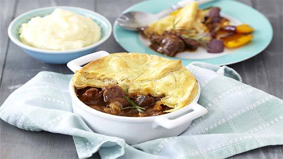 Easy Pepper Steak Pie 40 Minutes  recipe
