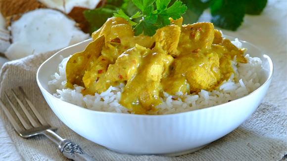 Chicken korma curry