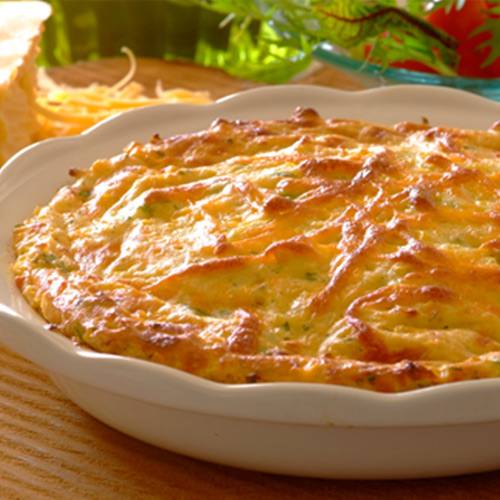 Savoury sweetcorn tart