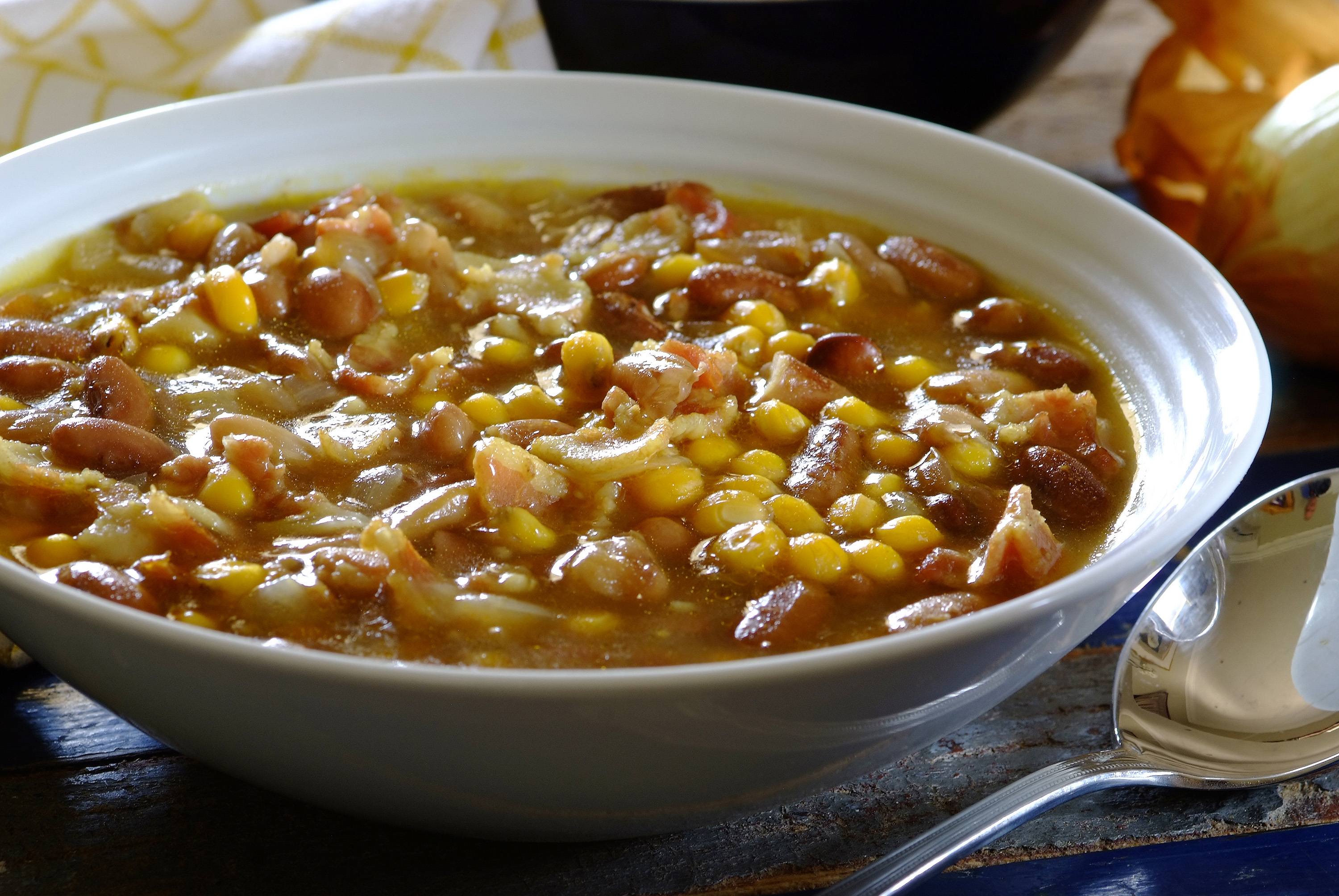 Mealie and Bean Soup