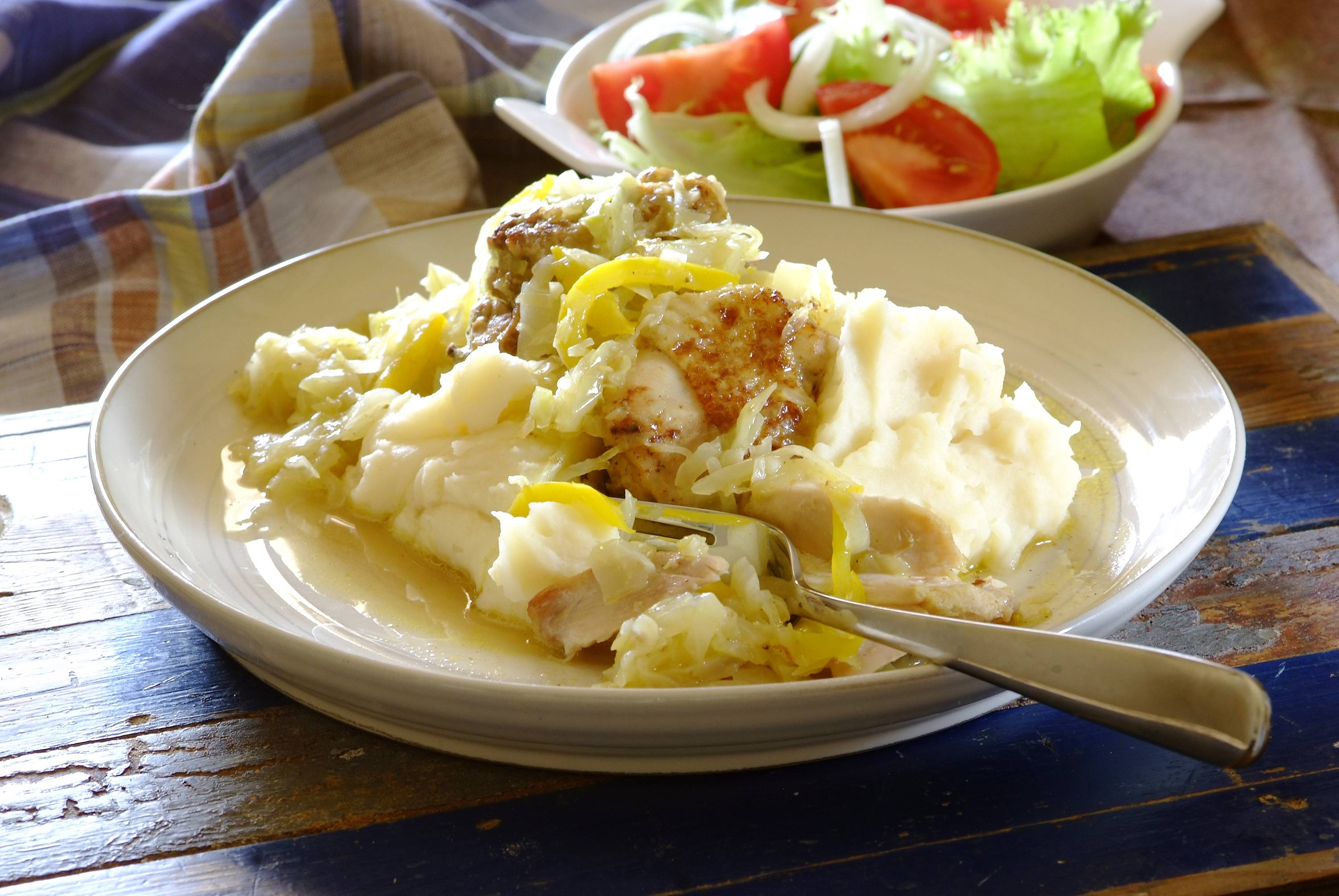 Chicken and Cabbage Sishebo