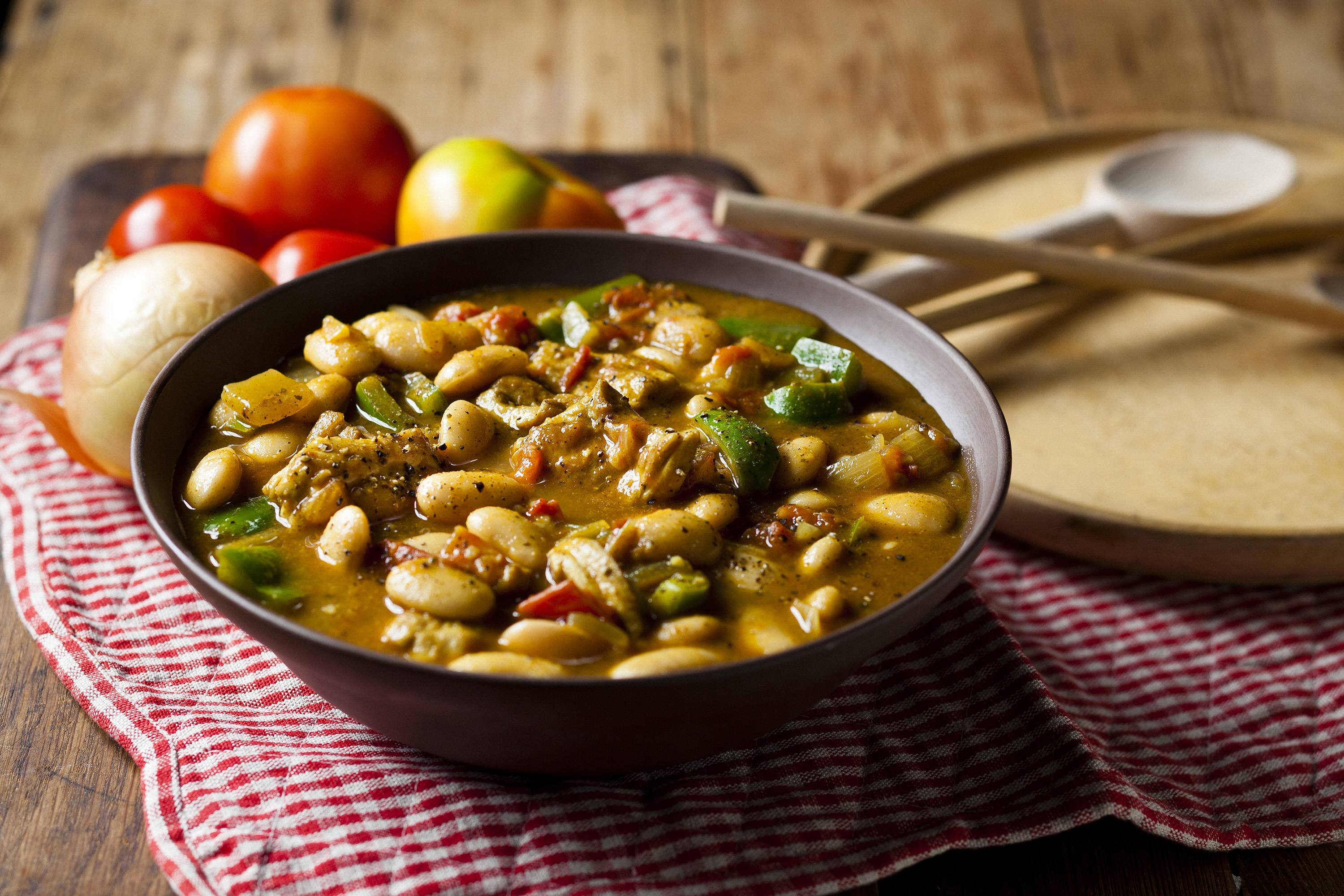 Chicken and Butter Bean Sishebo