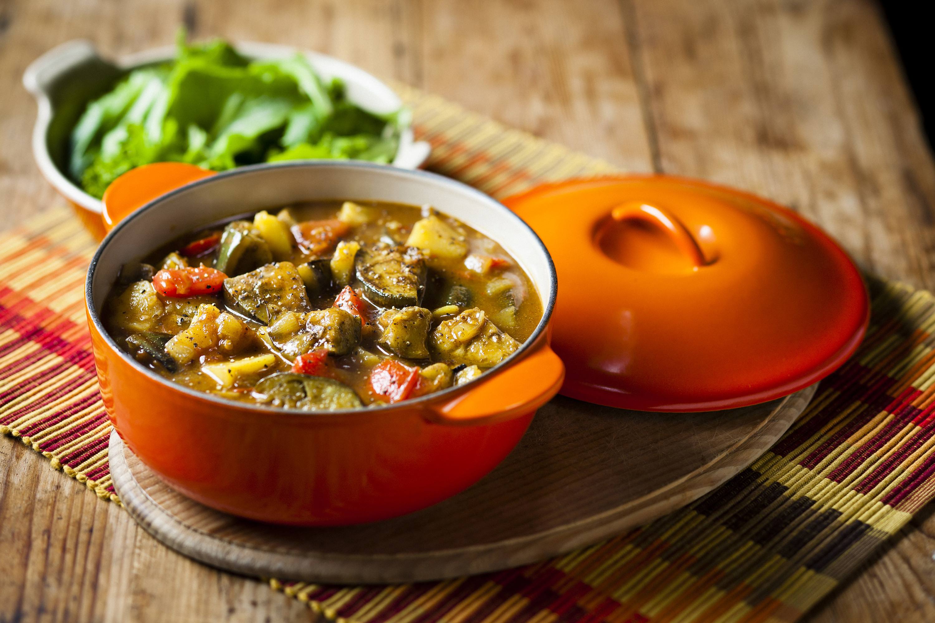 Brinjal and Potato Sishebo