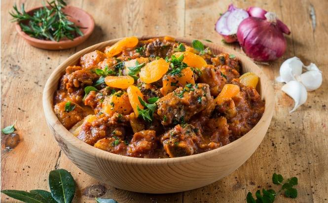 Beef Short Rib and Sweet Potato Tagine