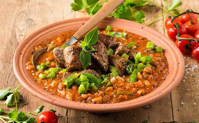 Spicy Boerwors and Samp Pot
