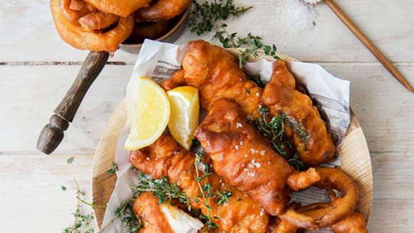SPICY BEER-BATTERED FISH