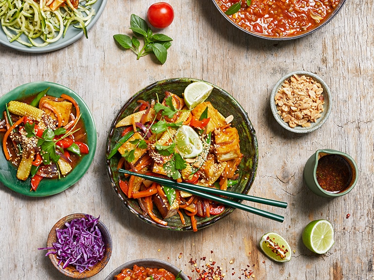 Tofu and Vegetable Stir Fry