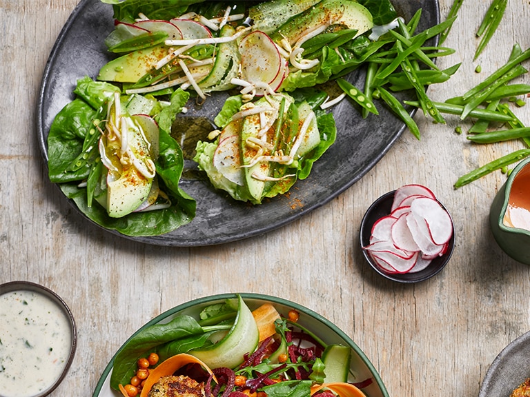 Avocado Ritz Lettuce Cups