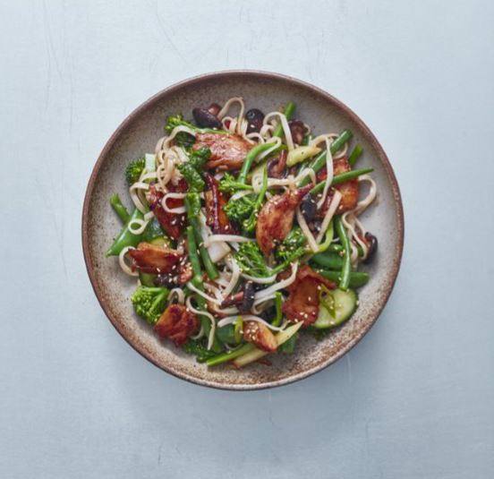 Chicken Teriyaki Salad
