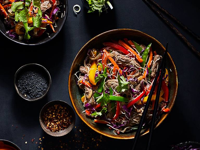 Ostrich And Cashew Stir-Fry