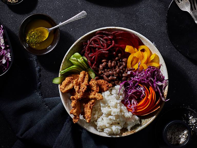 South African 7-Colour Chicken Salad