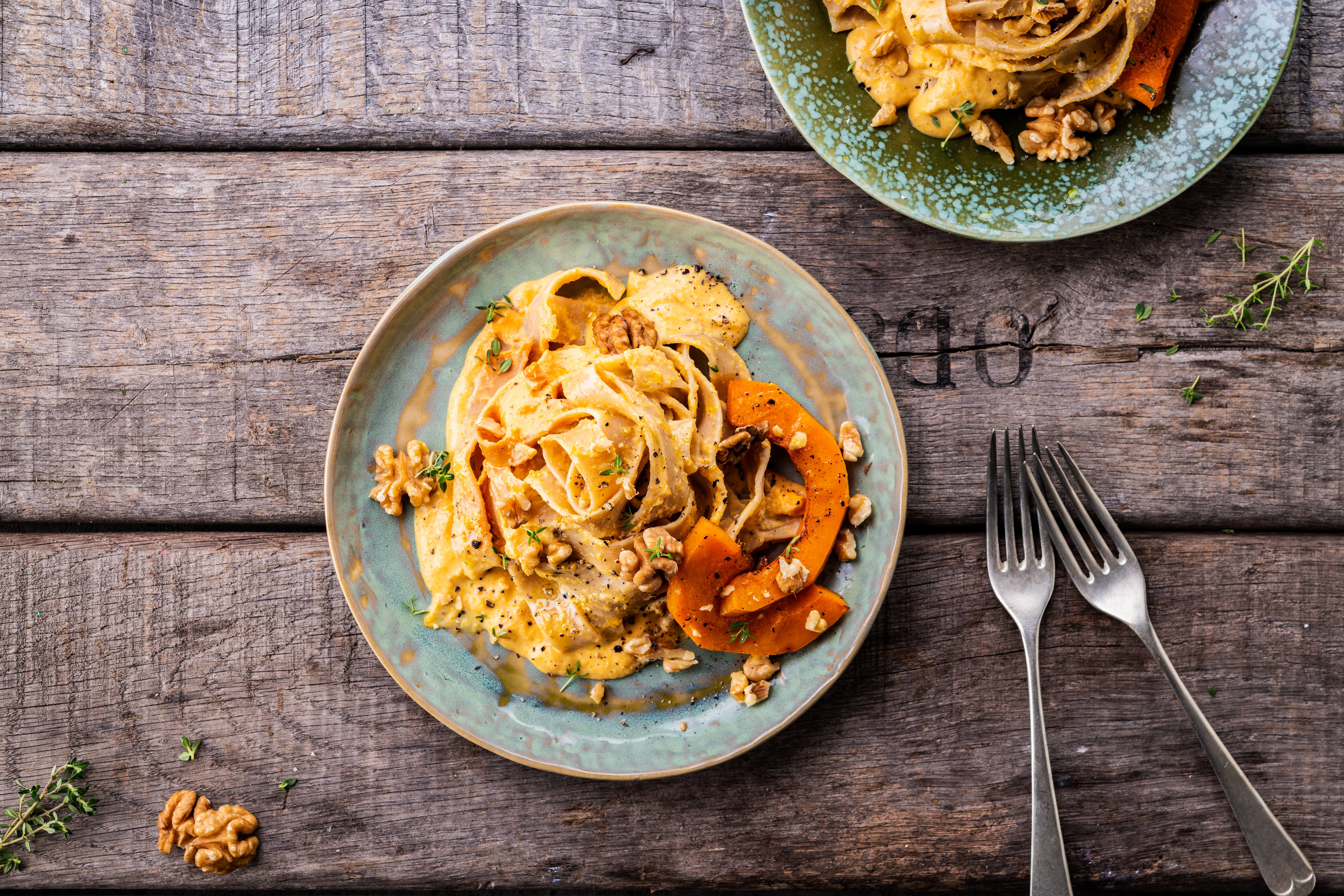 Knorr - Vegane Kürbis Pasta