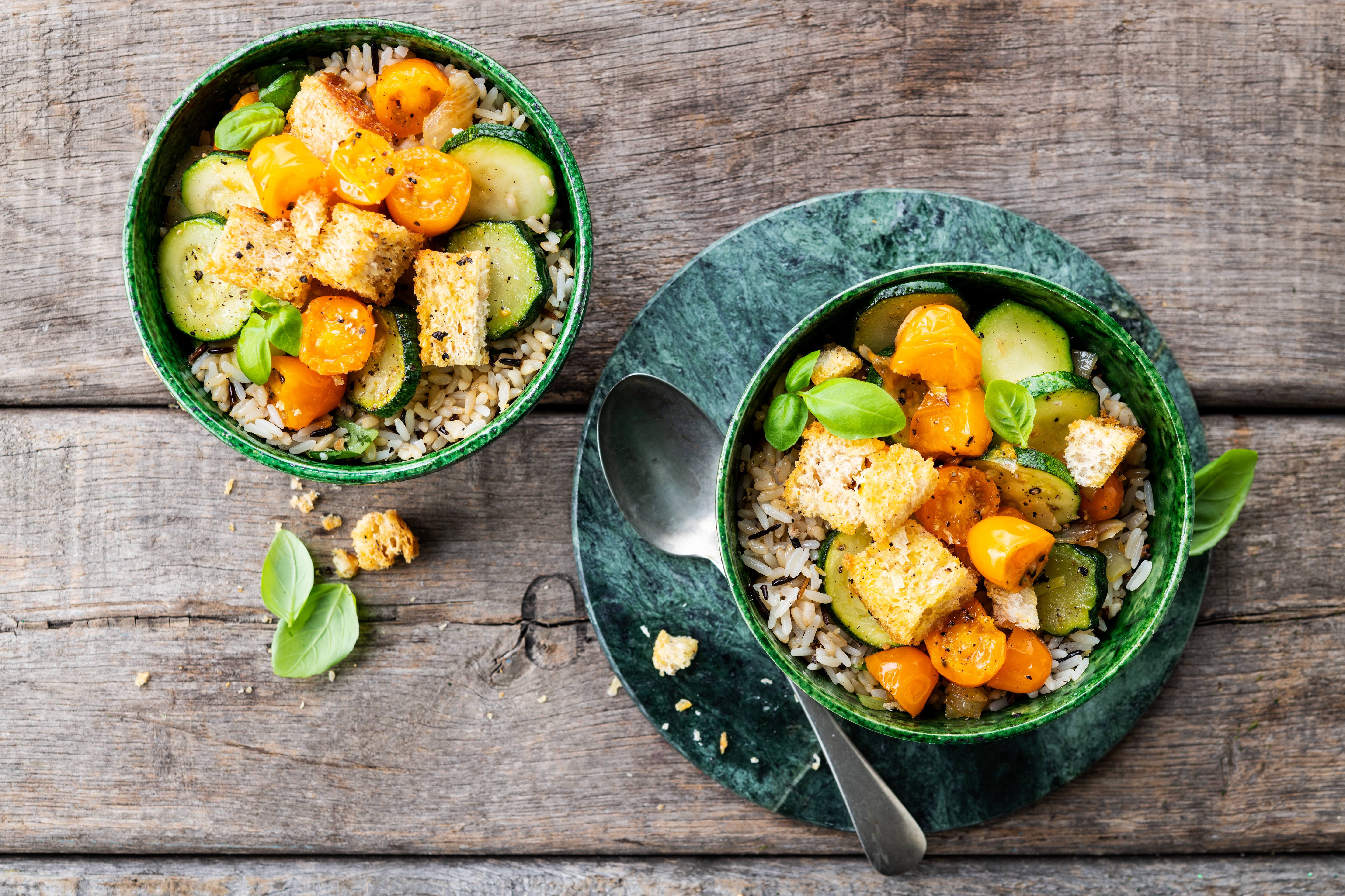 Knorr - Reis-Pfanne mit Zucchini und Tomaten