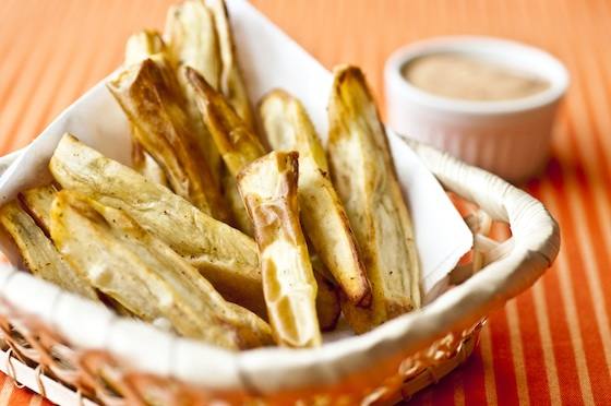 Palitos de batata doce