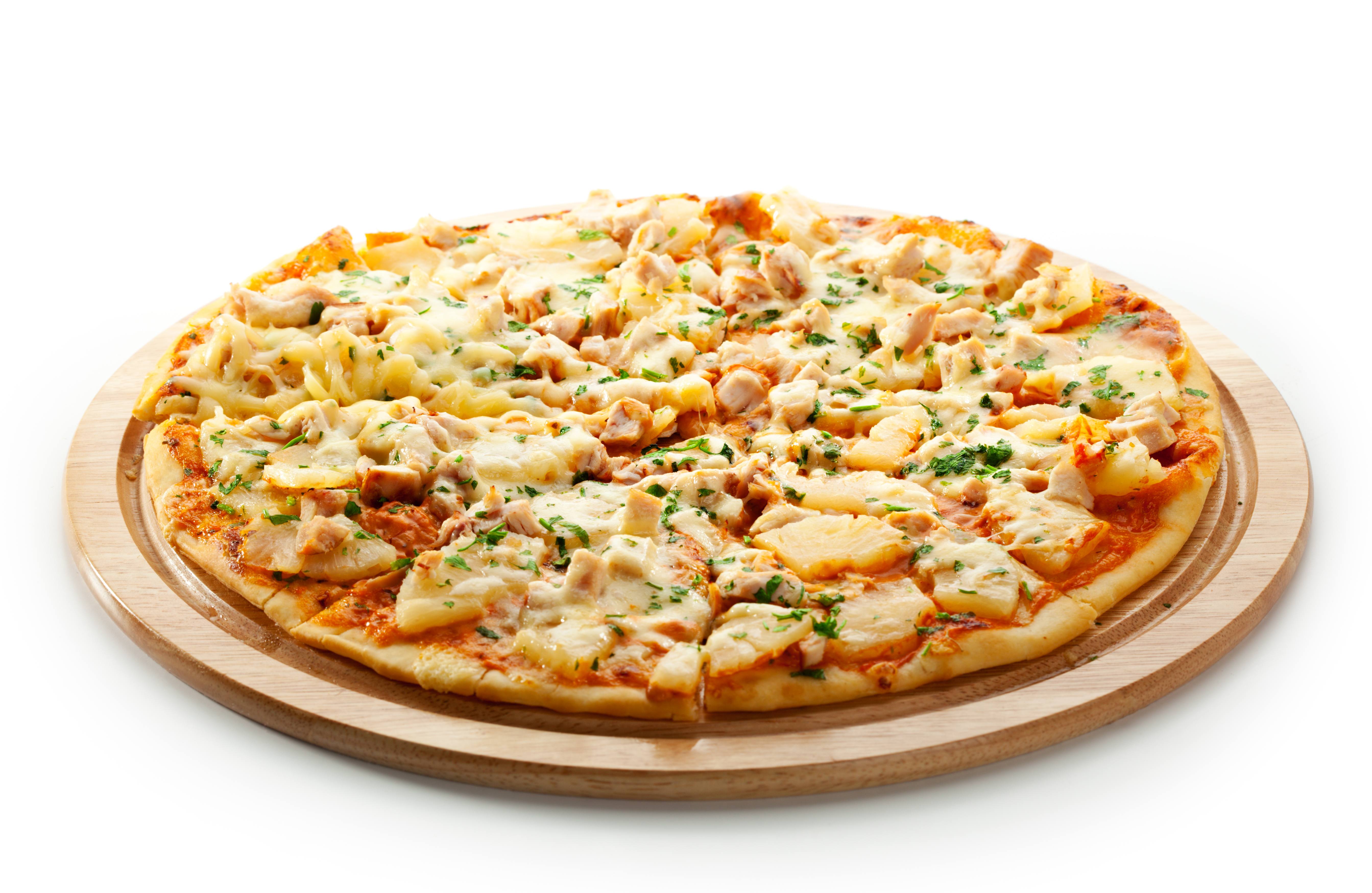 Pizza cu carne de pui