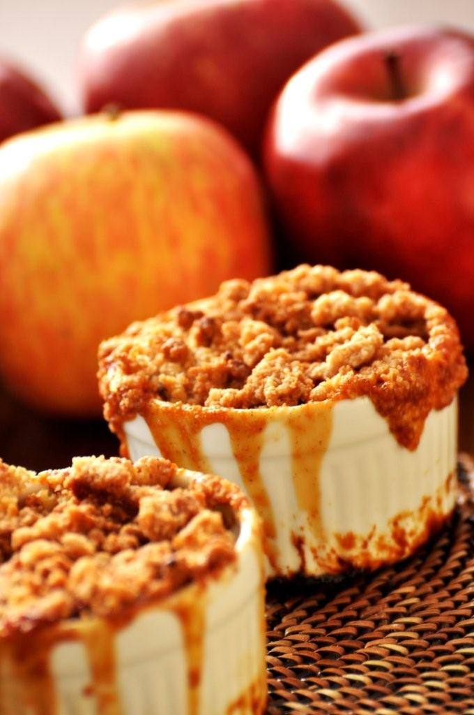 Crumble de maçãs