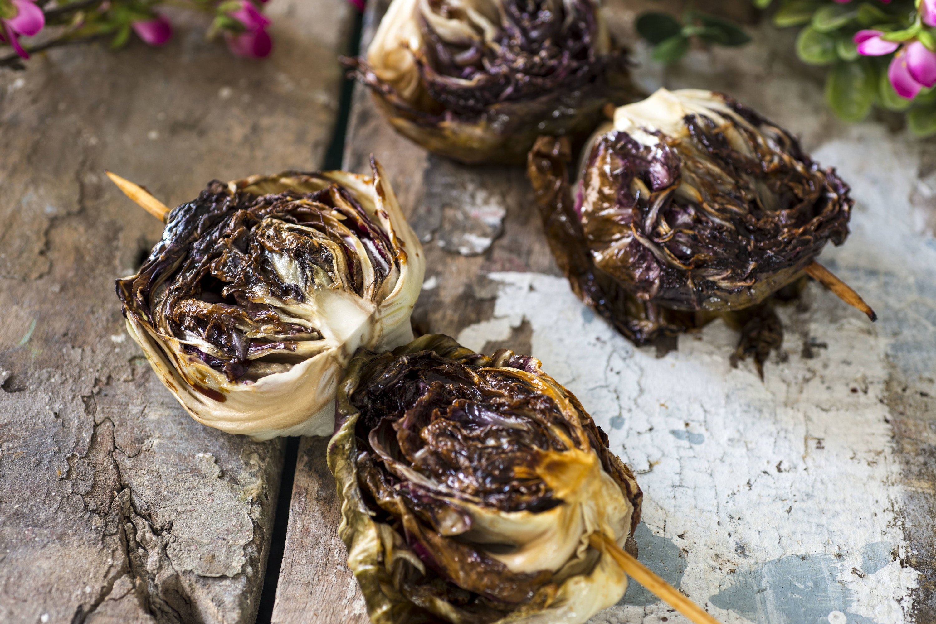 Radicchio caramelizado