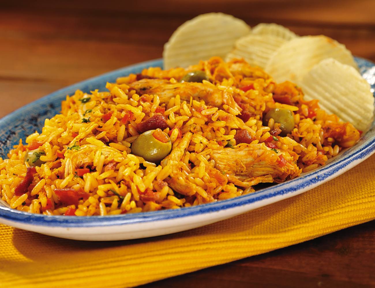 Receta-Arroz-con-Pollo-con-Salsa-Lizano 45 Minutes  recipe