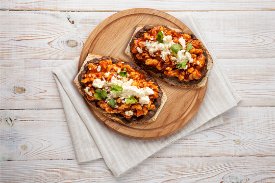Receta-Pan-con-Frijoles-y-Pollo