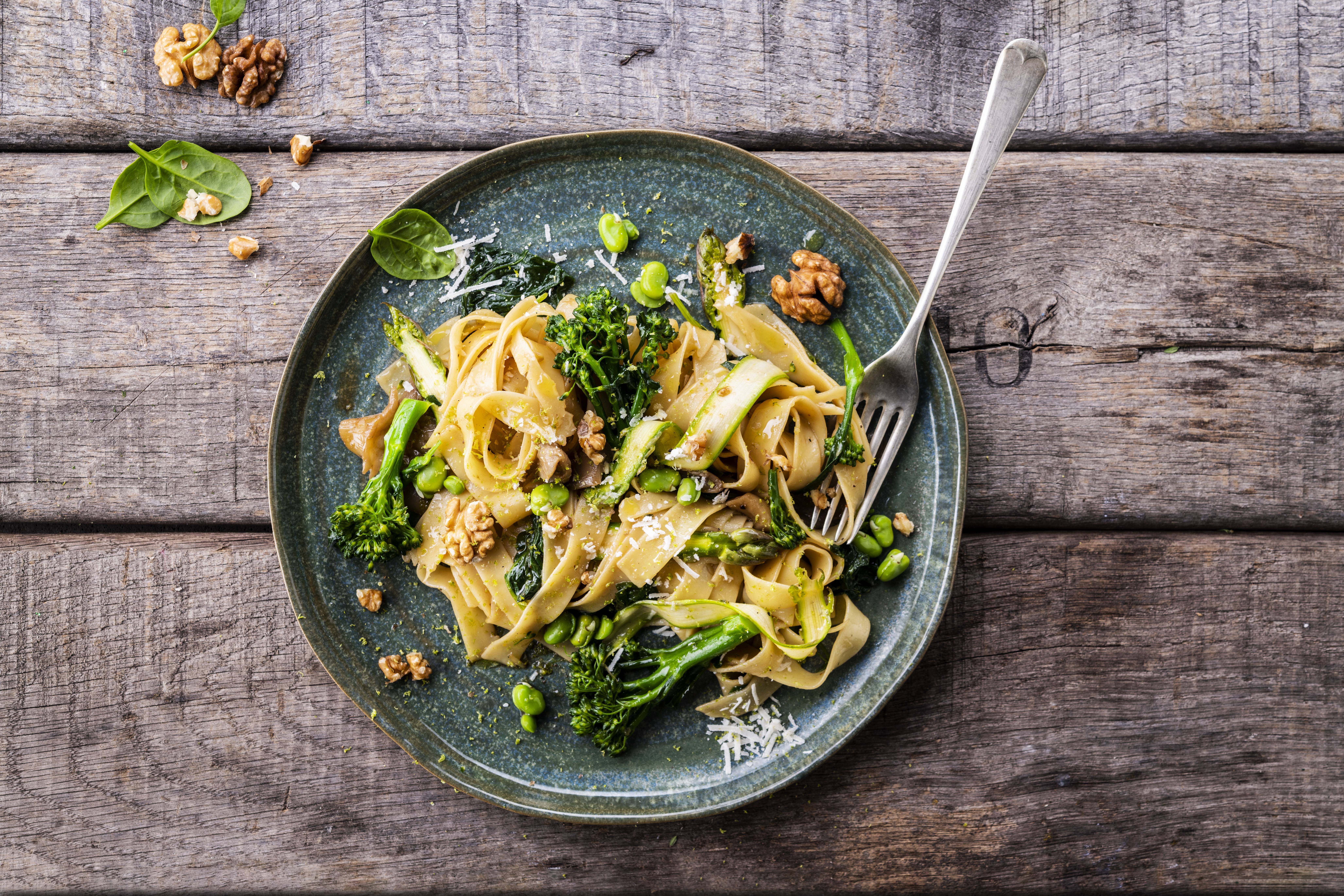Papardelle con maitake