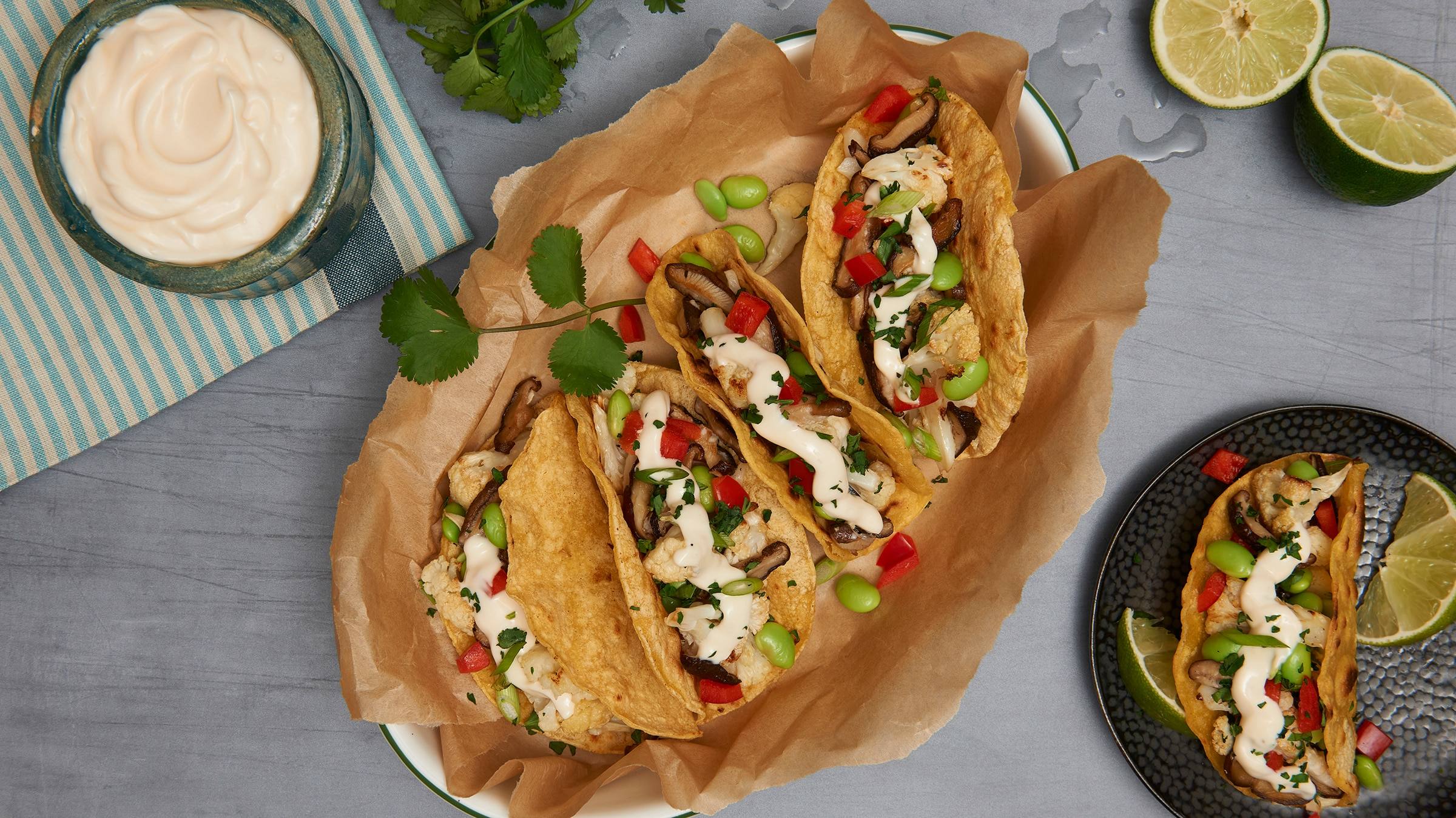 Tacos fusion asiatiques
