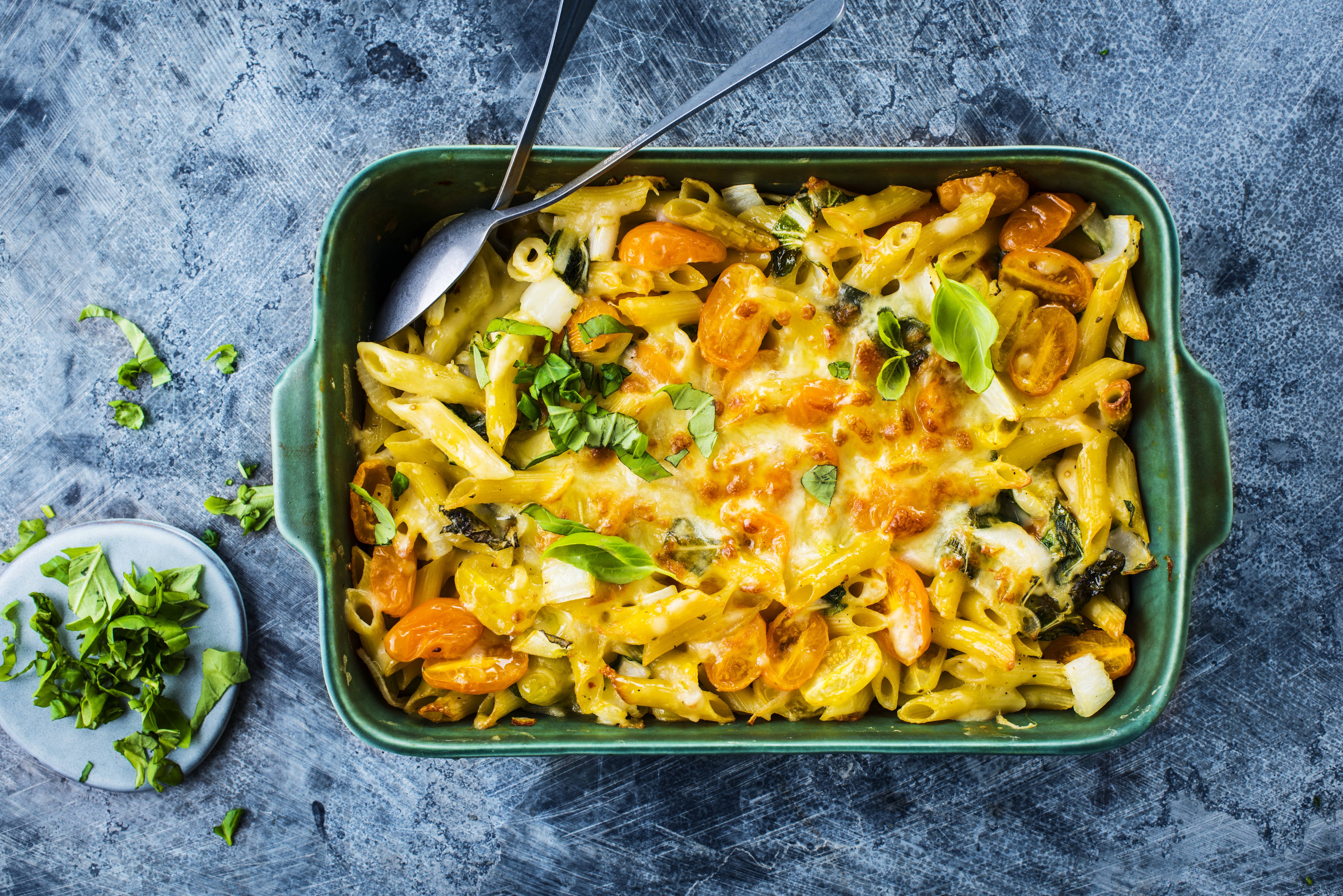 Pasta penne al horno