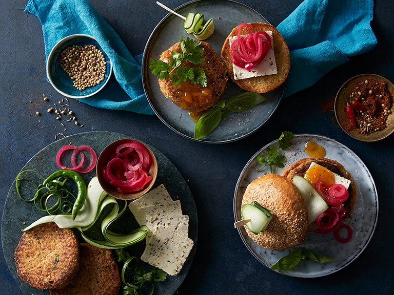 CHICKPEA BURGER