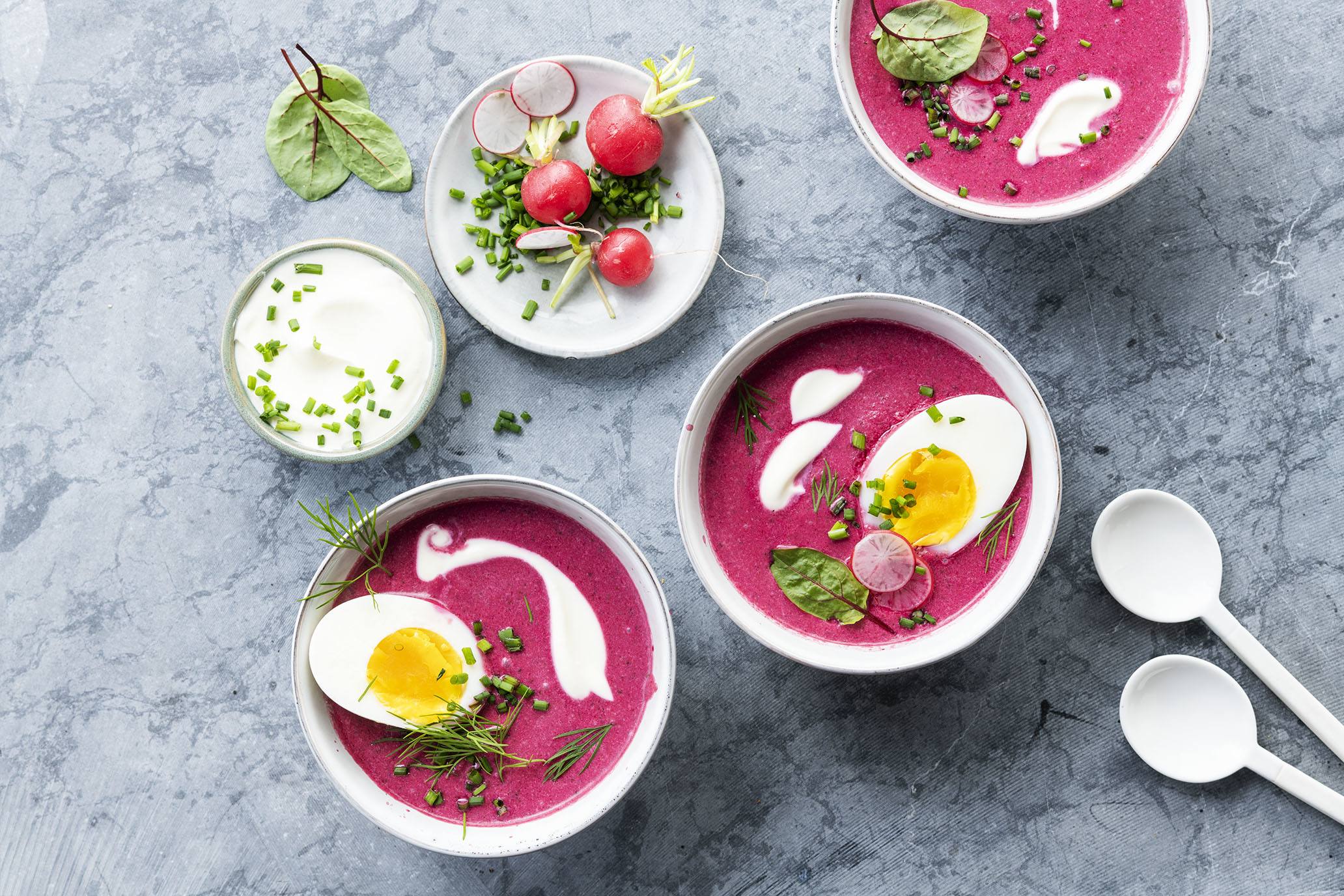 Knorr - Polnische Kalte Rote-Rübe-Suppe (Chłodnik)