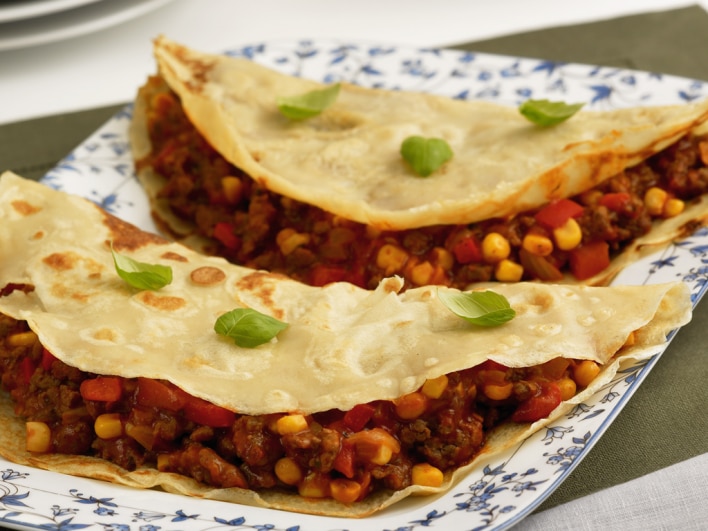 Mexikói húsos palacsinta 45 Minutes  recipe