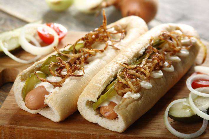 Hot dog házilag