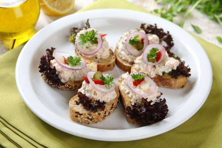 Lazackrémes mini szendvicsek 15 Minutes  recipe