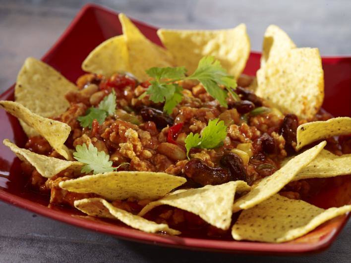 Csípős chili kukorica chipsszel